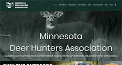 Desktop Screenshot of mndeerhunters.com